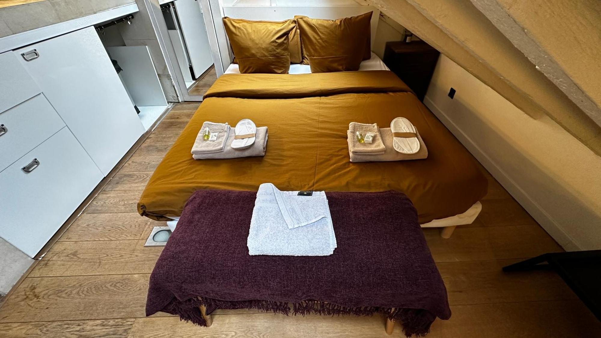 Апартаменти Marais Rooftop Studio - Metro Filles Du Calvaire Париж Екстер'єр фото